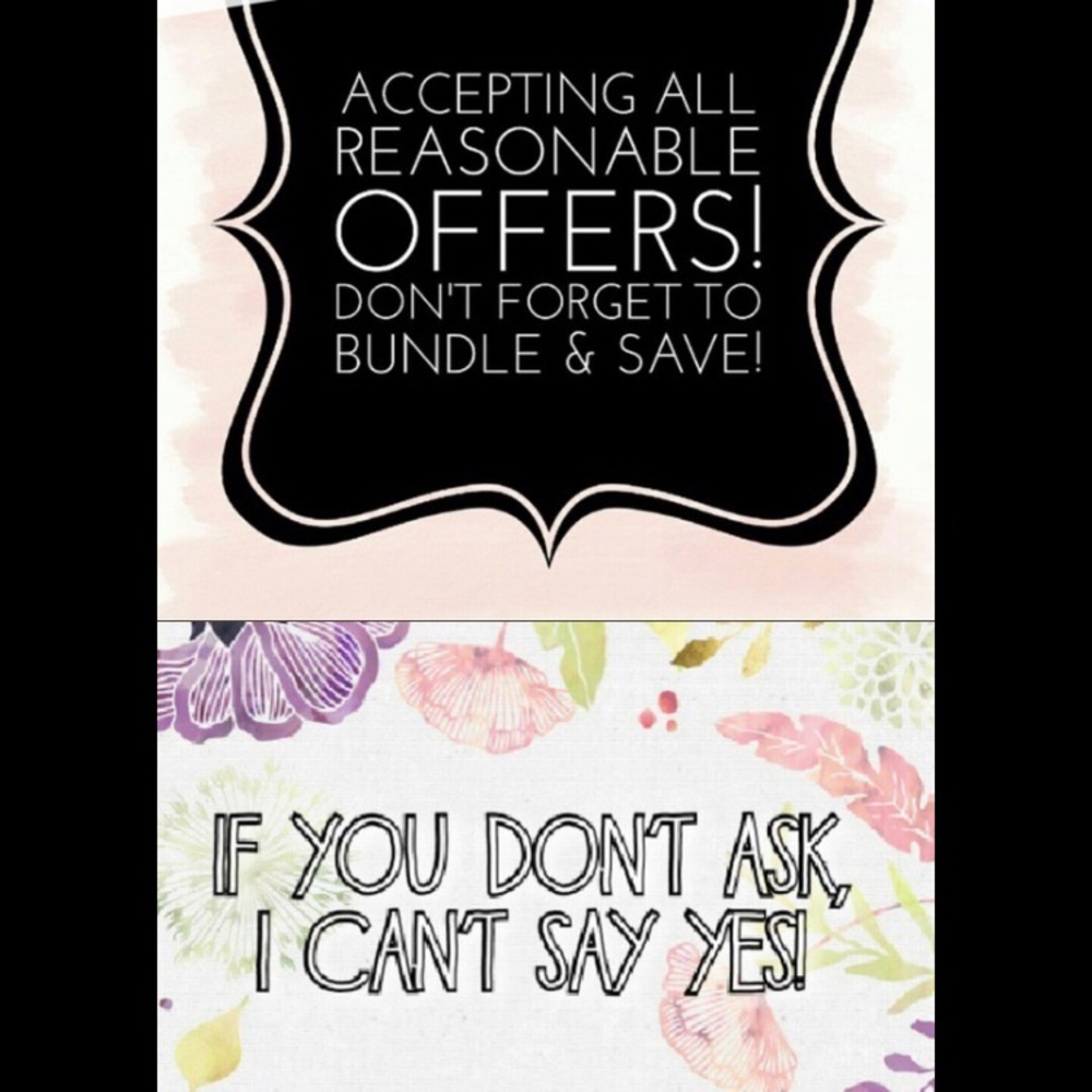 Love an item but not the price, make me an offer!